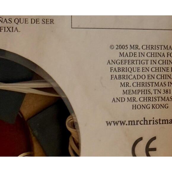 Mr Christmas Animated Musical Ferris Wheel Wind Up We Wish You Merry 2005 - Picture 7 of 7